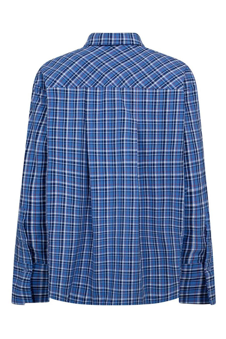 CO´COUTURE AngelicaCC Check Shirt Blue