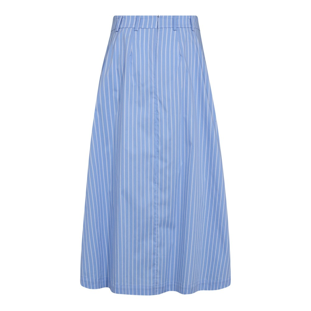 CO´COUTURE MicaCC Stripe Pleat Skirt Pale Blue