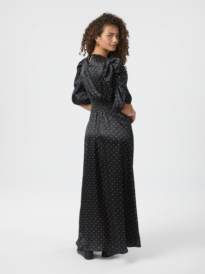 NEO NOIR Kikka Dot Dress Black