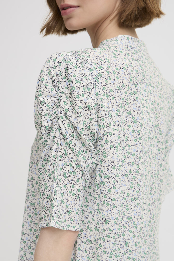 ICHI IHvera SH23 Green Flower Aop