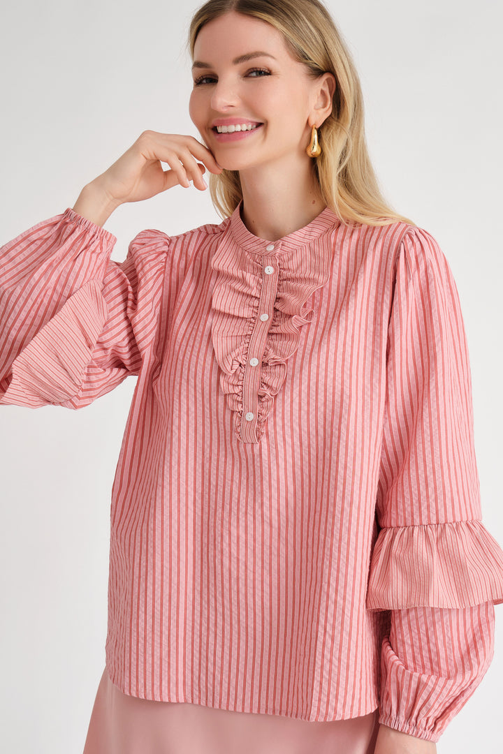 A-VIEW Karin Blouse Rose/Red