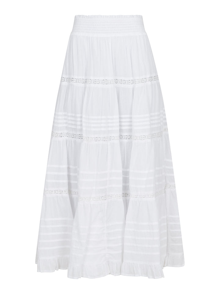 NEO NOIR Felicia S Voile Skirt White