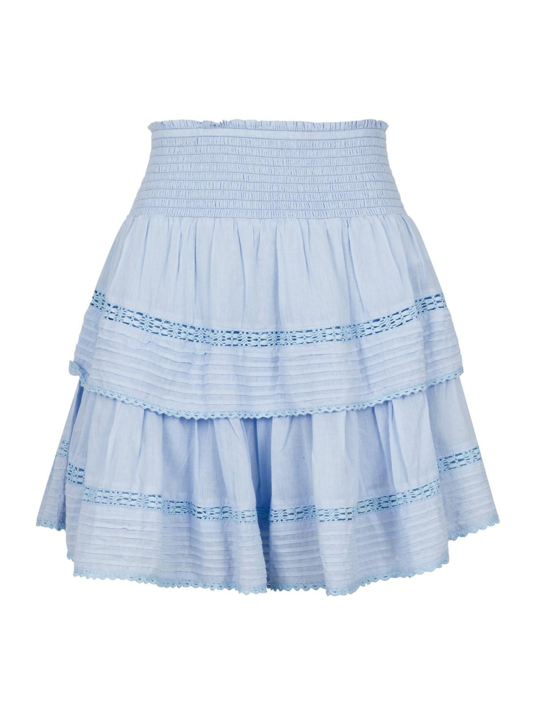 NEO NOIR Kenia S Voile Skirt Light Blue