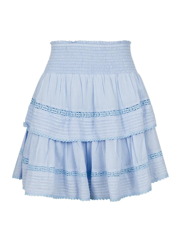 NEO NOIR Kenia S Voile Skirt Light Blue