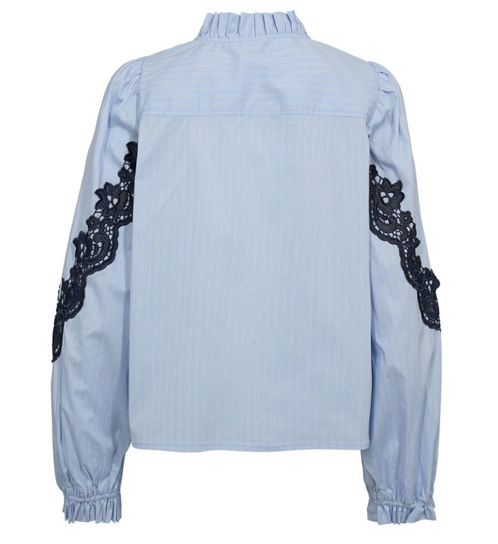 GOSSIA OlineGO Blouse Blue Striped