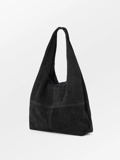 BECKSÖNDERGAARD Suede Dalliea Bag Black