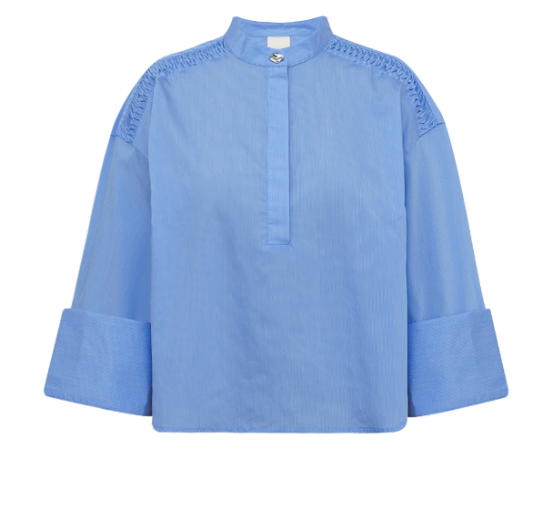 GOSSIA RoselilleGo Blouse Blue Striped