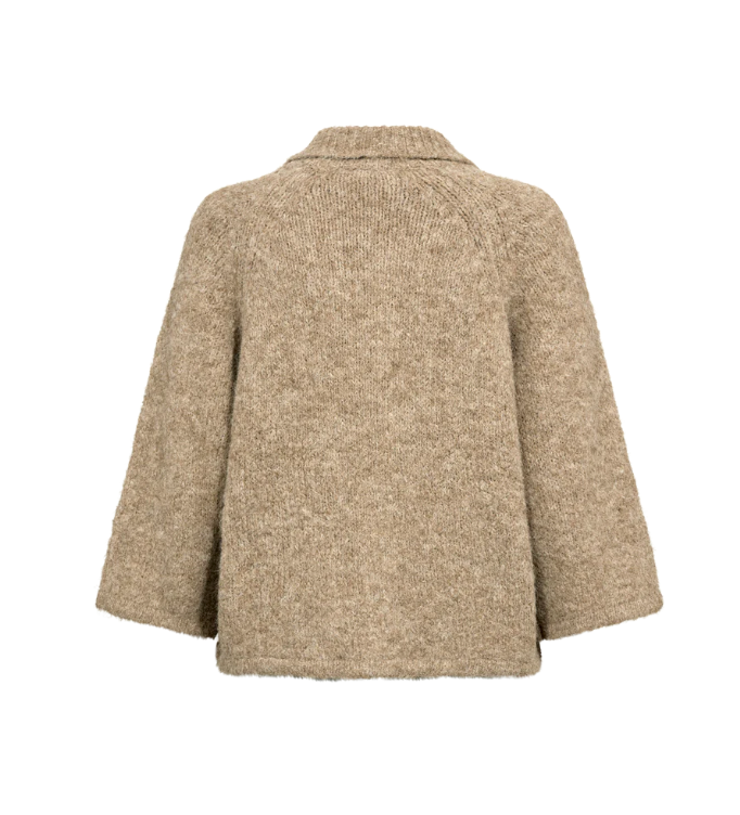 FREEQUENT FQGrslulu-Cardigan Silver Mink Melange