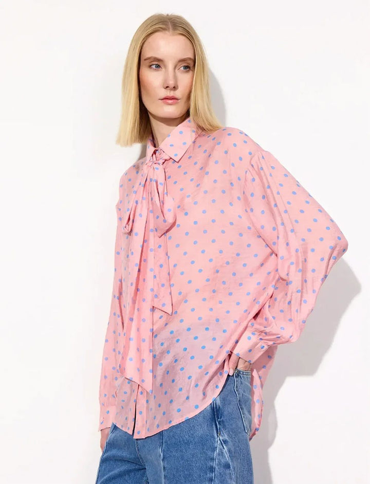 HUNKØN May Shirt Soft Pink