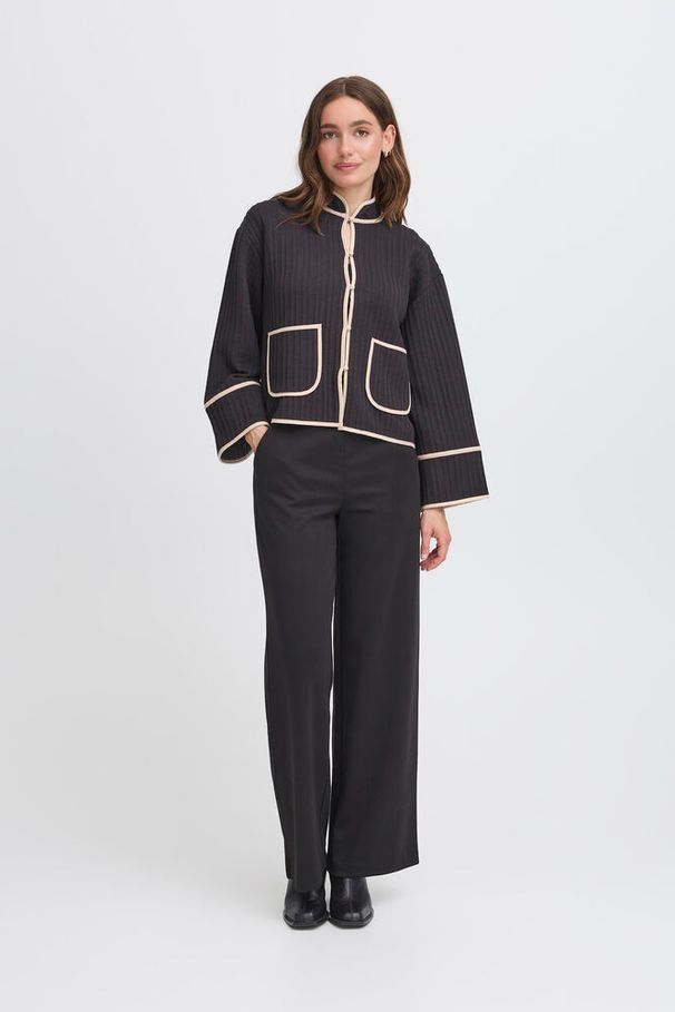 ICHI Ihkate Quilted Ja2 Black