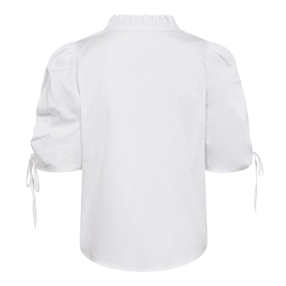 CO´COUTURE SannaCC Puff V-Blouse White