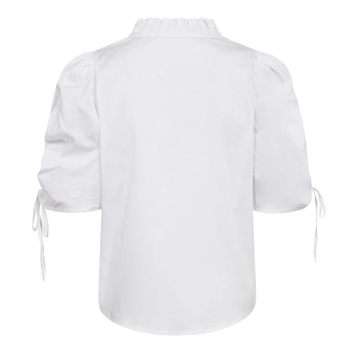 CO´COUTURE SannaCC Puff V-Blouse White