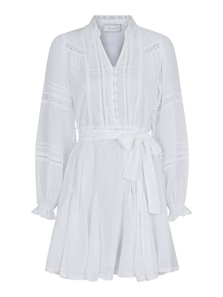 NEO NOIR Birgitte S Voile dress White