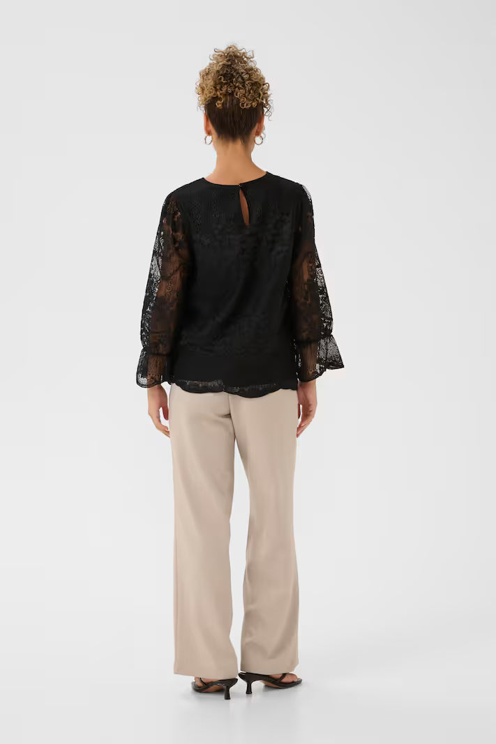 CREAM CRSanne Blouse Pitch Black
