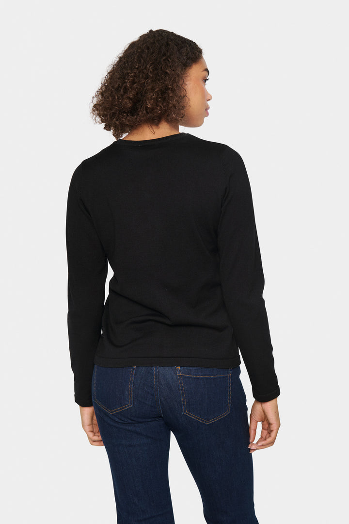 SAINT TROPEZ JemmaSZ Cardigan Black