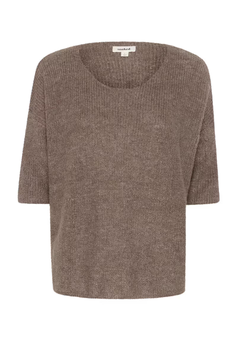 SOAKED IN LUXURY SLTuesdag Jumper Walnut