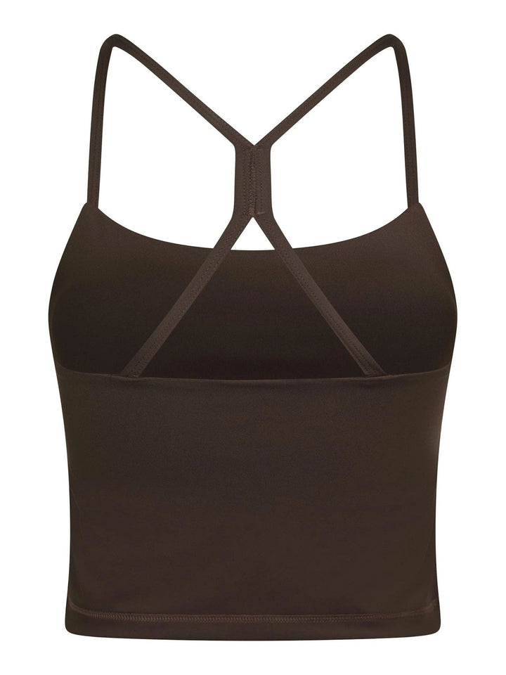 NEO NOIR Tirri Top Chocolate Brown