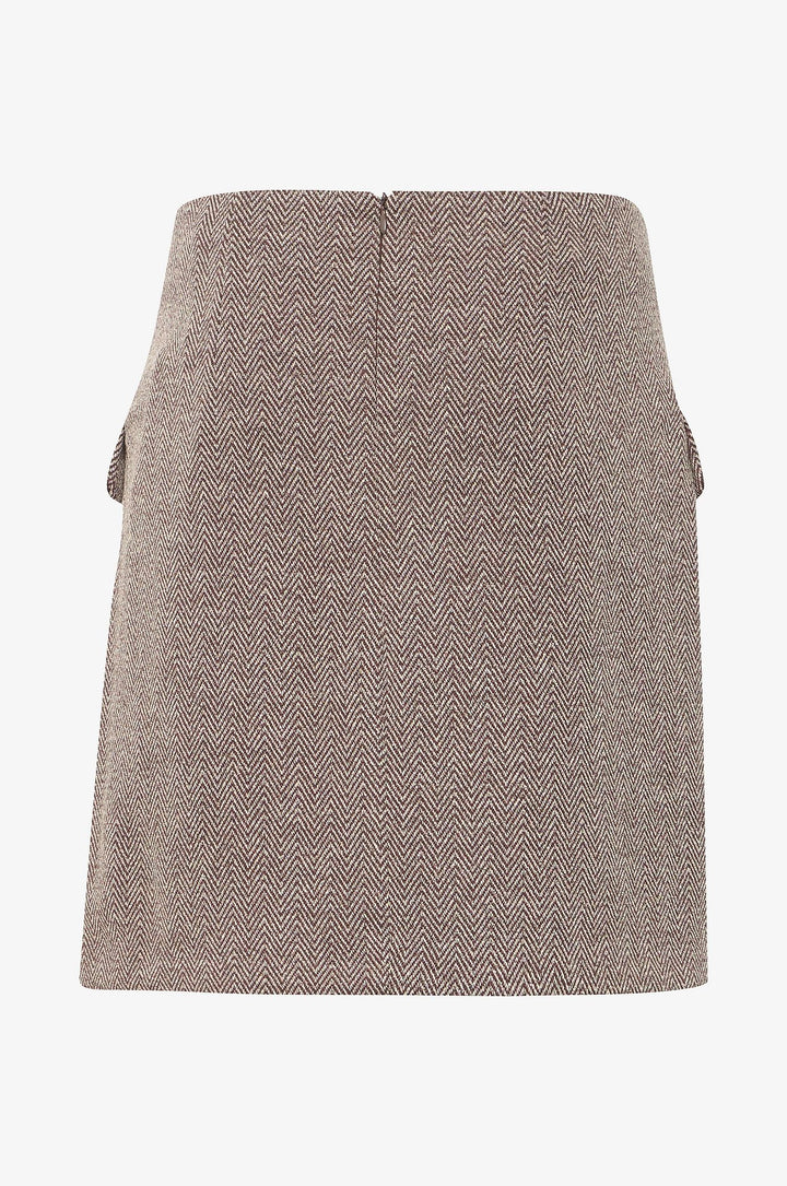 ICHI IHkate Jacquard SK5 Brown