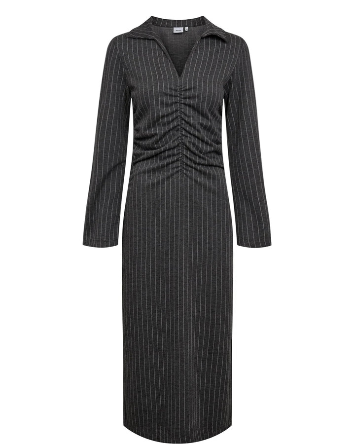 NÜMPH NUaudry Dress Plum Kitten