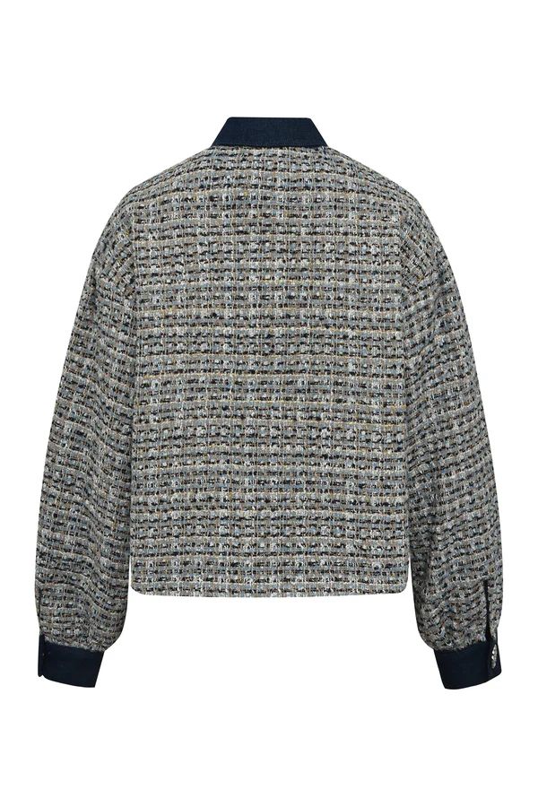 A-VIEW Coco Jacket White/Blue