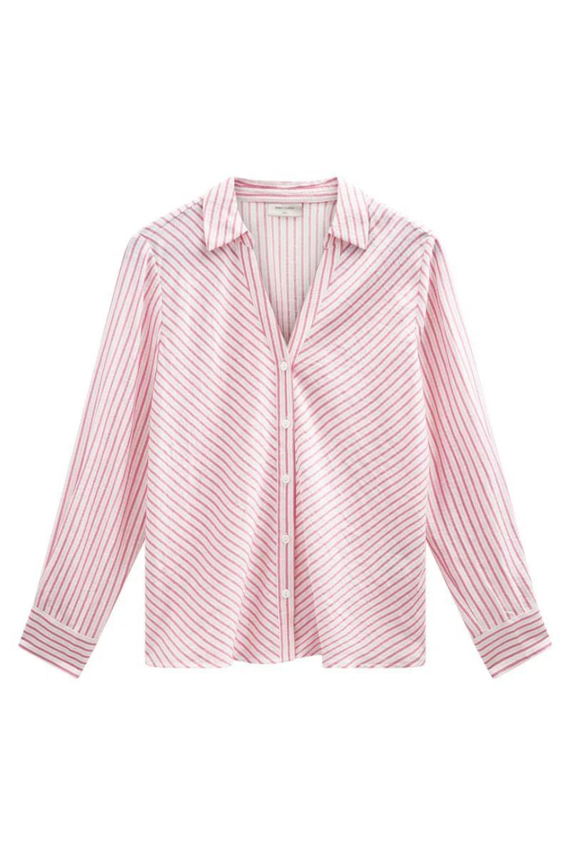 FREEQUENT FQkimmi Shirt Star Off White Wild Orchid