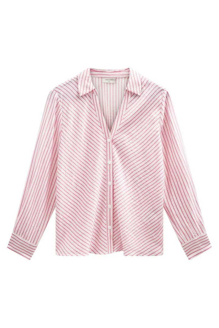 FREEQUENT FQkimmi Shirt Star Off White Wild Orchid