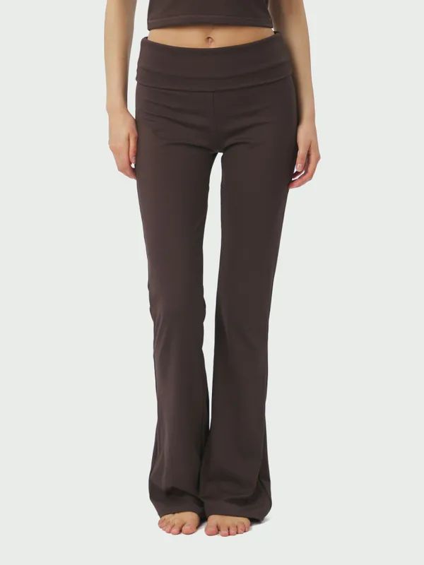 NEO NOIR Ulianna Leggings Pants Chocolate Brown
