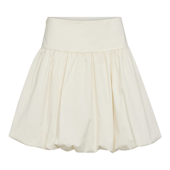 CO´COUTURE PoppyCC Balloon Crop Mini Skirt Bone