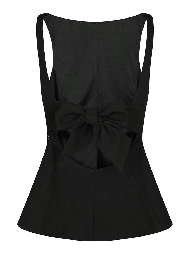 NEO NOIR Agape Structure Tie Top