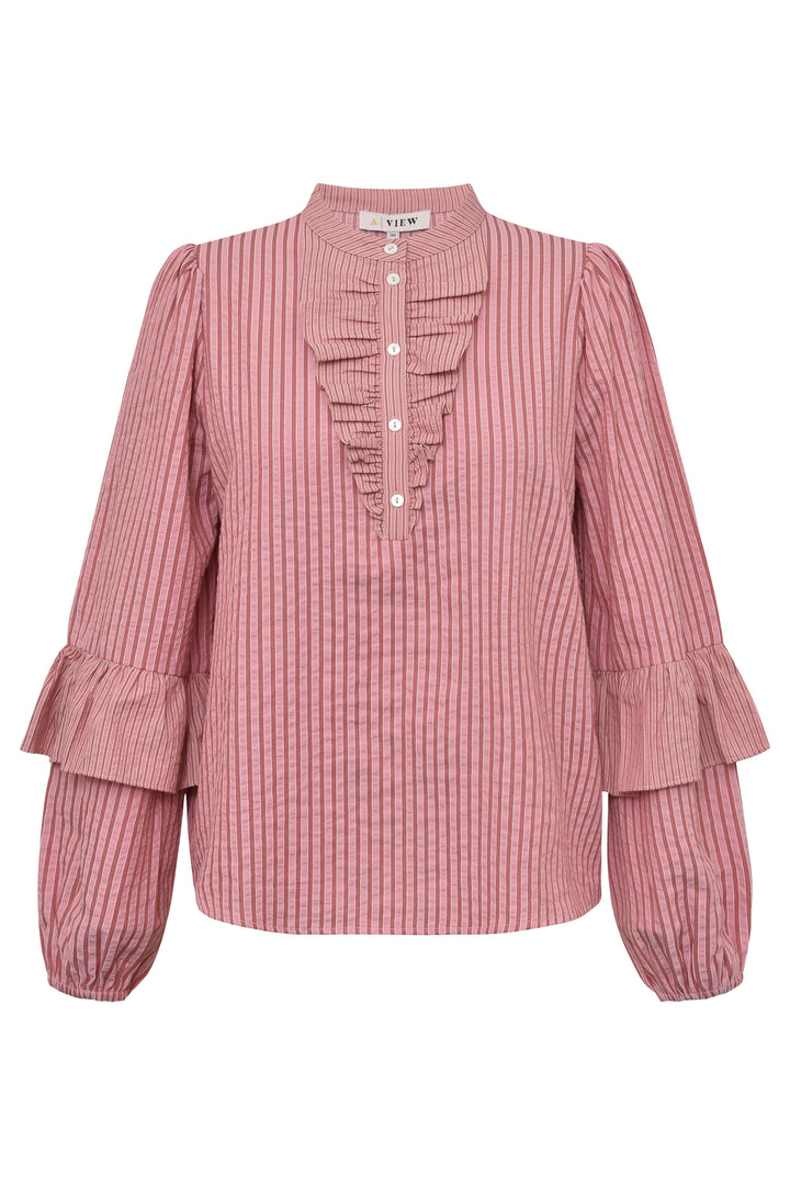 A-VIEW Karin Blouse Rose/Red