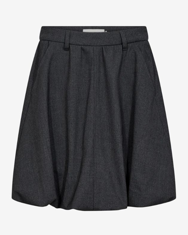 COPENHAGEN MUSE CMTailor-Skirt Med.Grey Melange