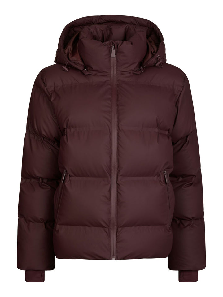 NEO NOIR Fox C Puffer Jacket Bordeux