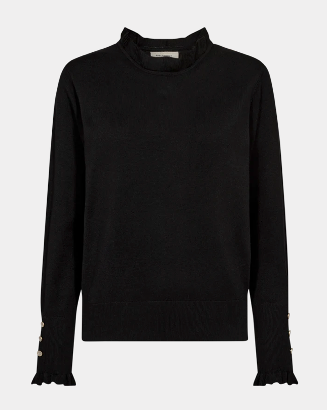 FREEQUENT FQKatie-Pullover Black