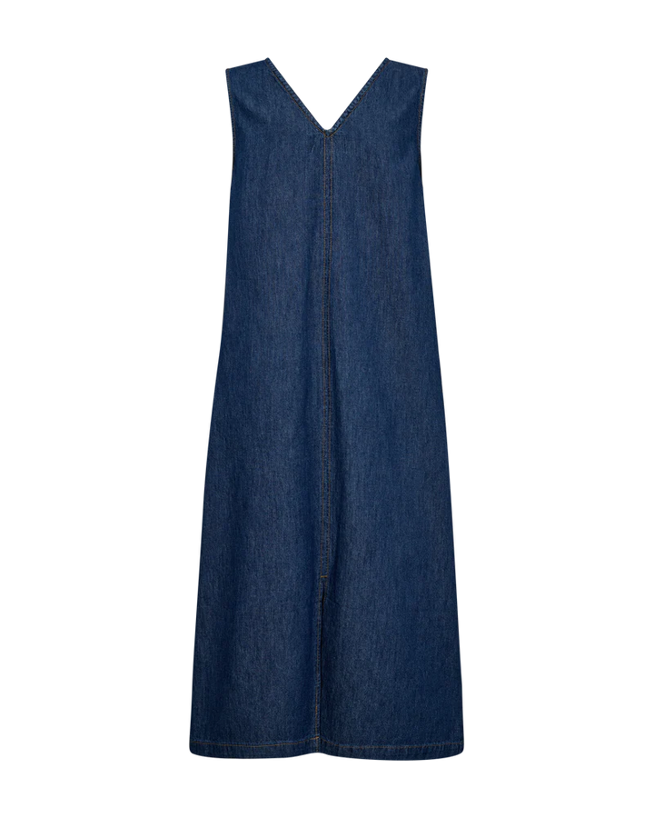 FREEQUENT FQlisea-Dress Medium Blue Denim