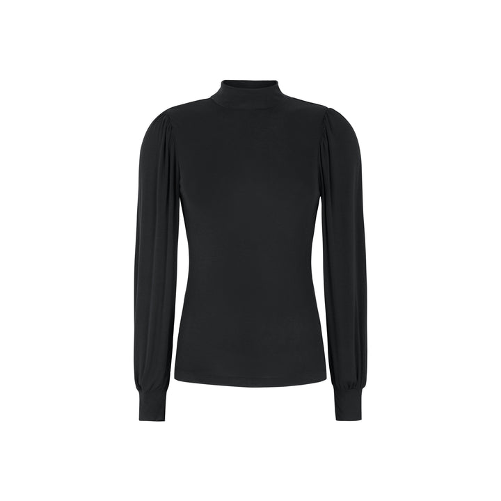 Soft Rebels SRRoman T-Neck Top Black