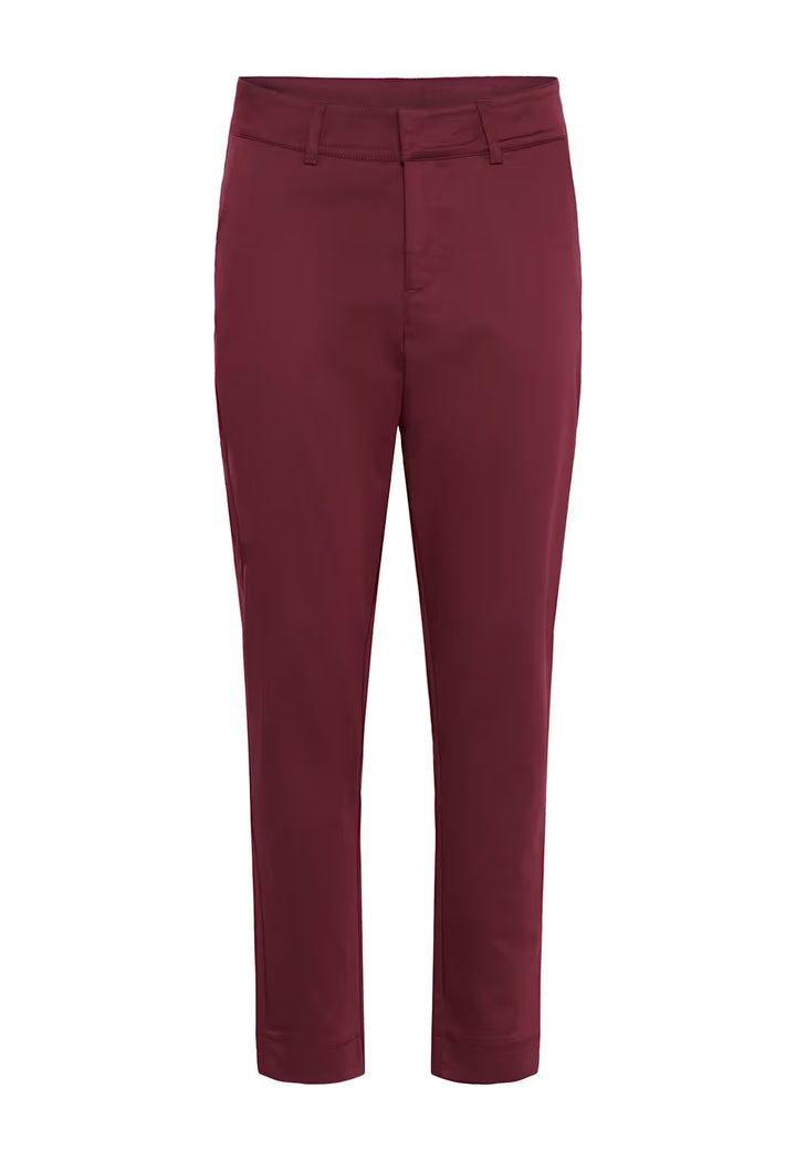 KAFFE KAlea Chino Pant Windsor Wine