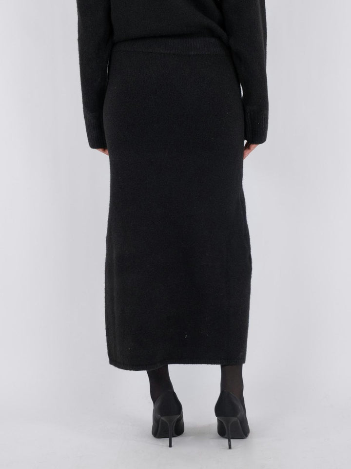 NEO NOIR Ashanti Knit Skirt Black