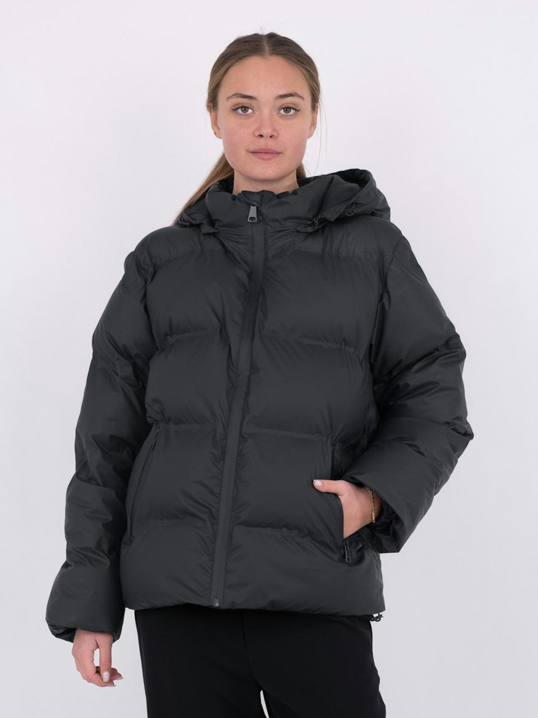 NEO NOIR Fox C Puffer Jacket Black