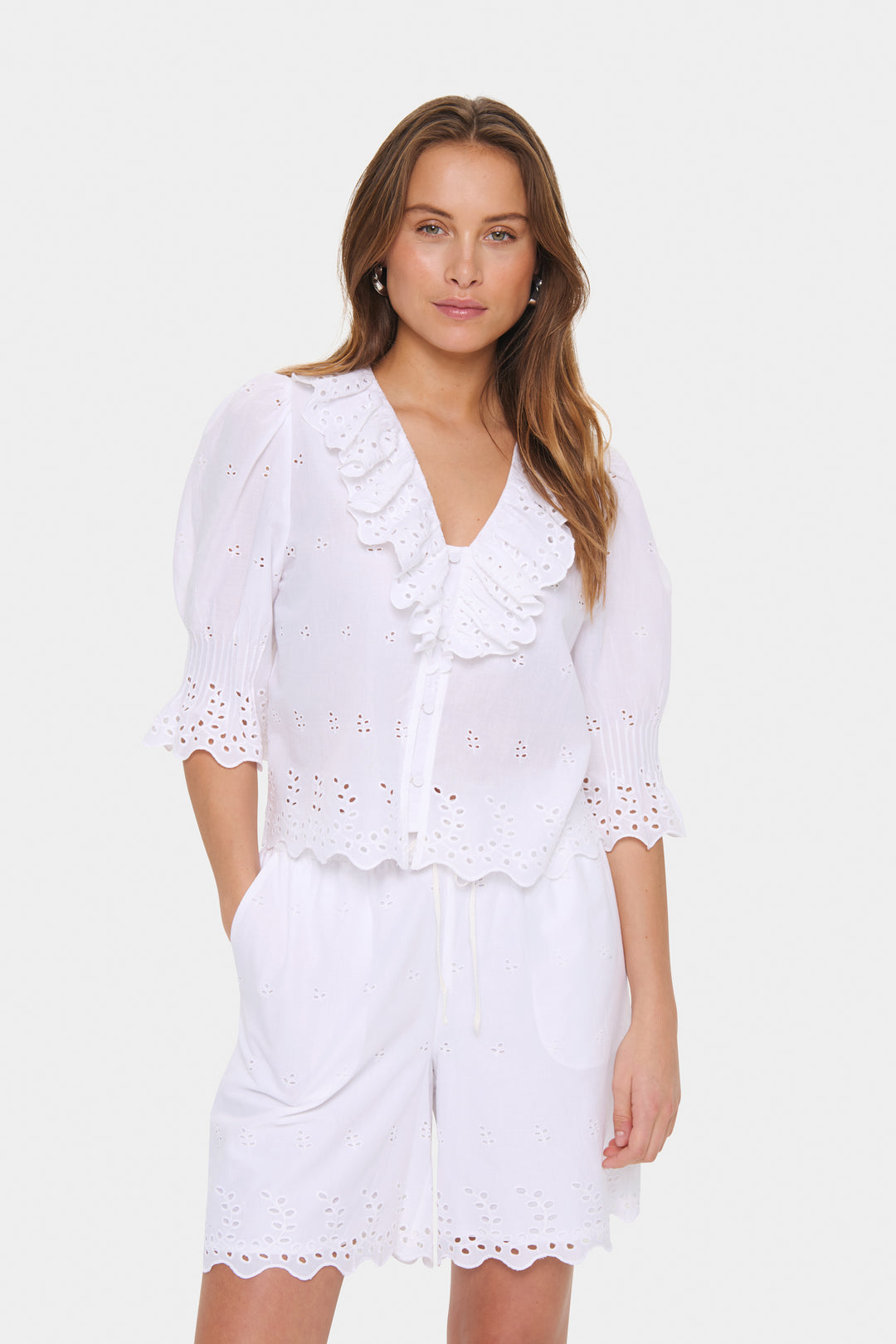 SAINT TROPEZ KaitaSZ Shirt Bright White