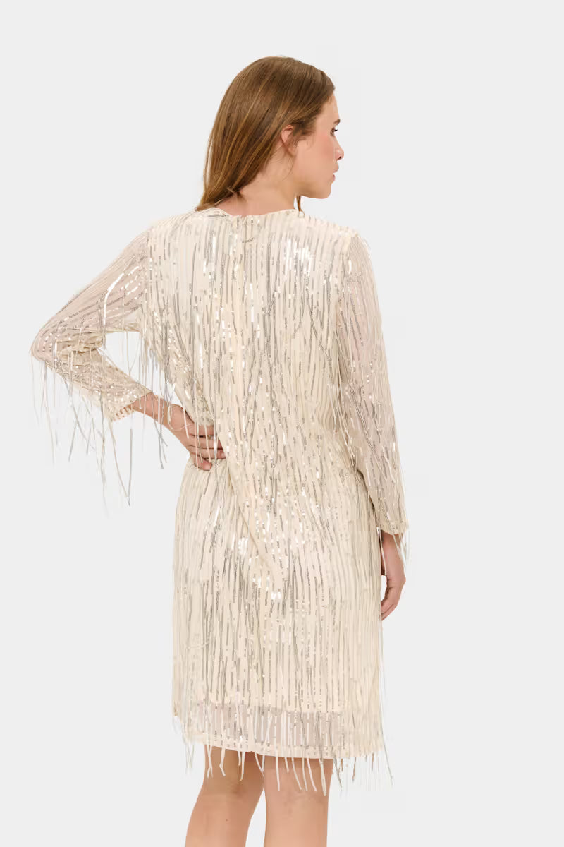 SAINT TROPEZ NellisSZ Dress Bleached Sand