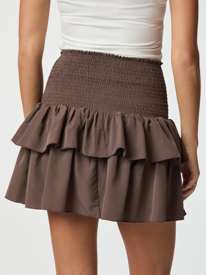 NEO NOIR Carin R Skirt Dusty Brown