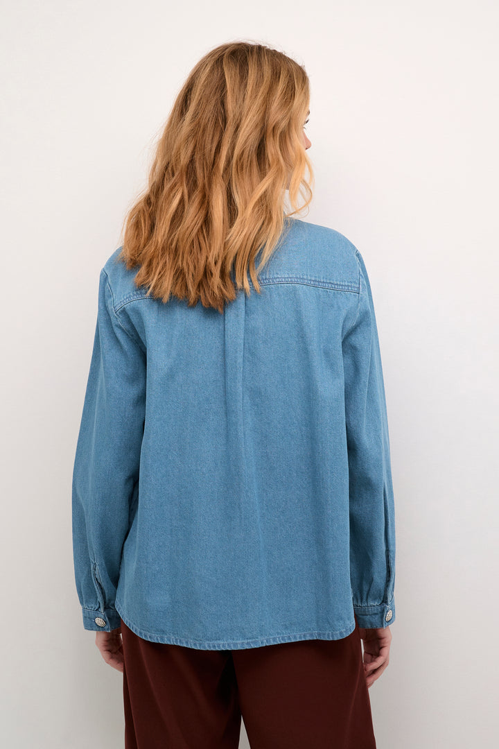 CREAM CRMarion Denim Shirt Taos Light Blue Denim