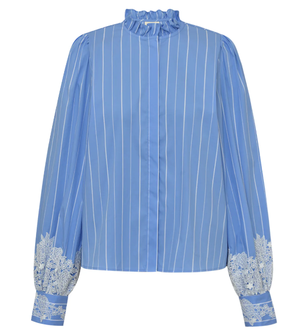 GOSSIA LiwGO Shirt Blue Striped