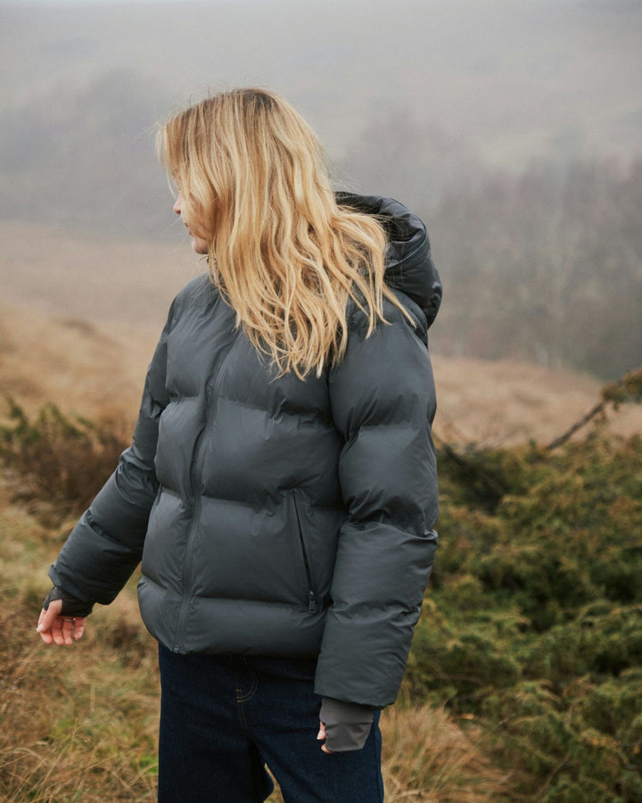 NEO NOIR Fox C Puffer Jacket Antracit