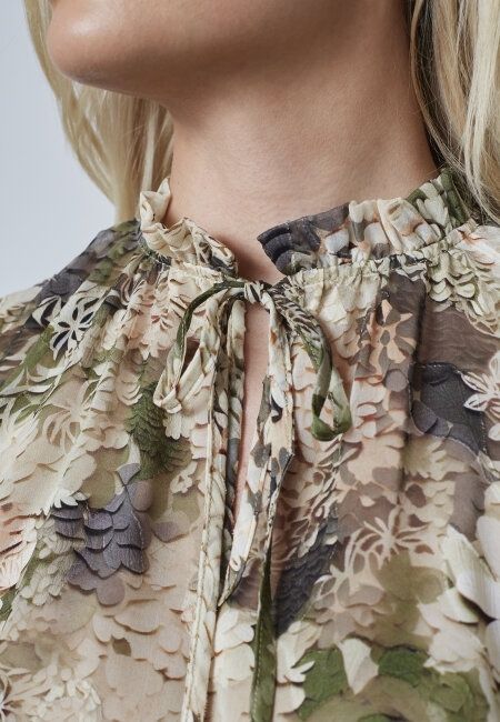 Sisters Point Elza-Ls Flower Khaki