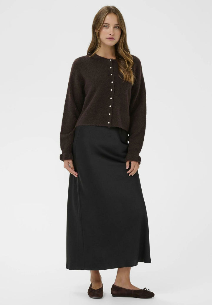 KAFFE KAcourson Knit Cardigan Black Coffee