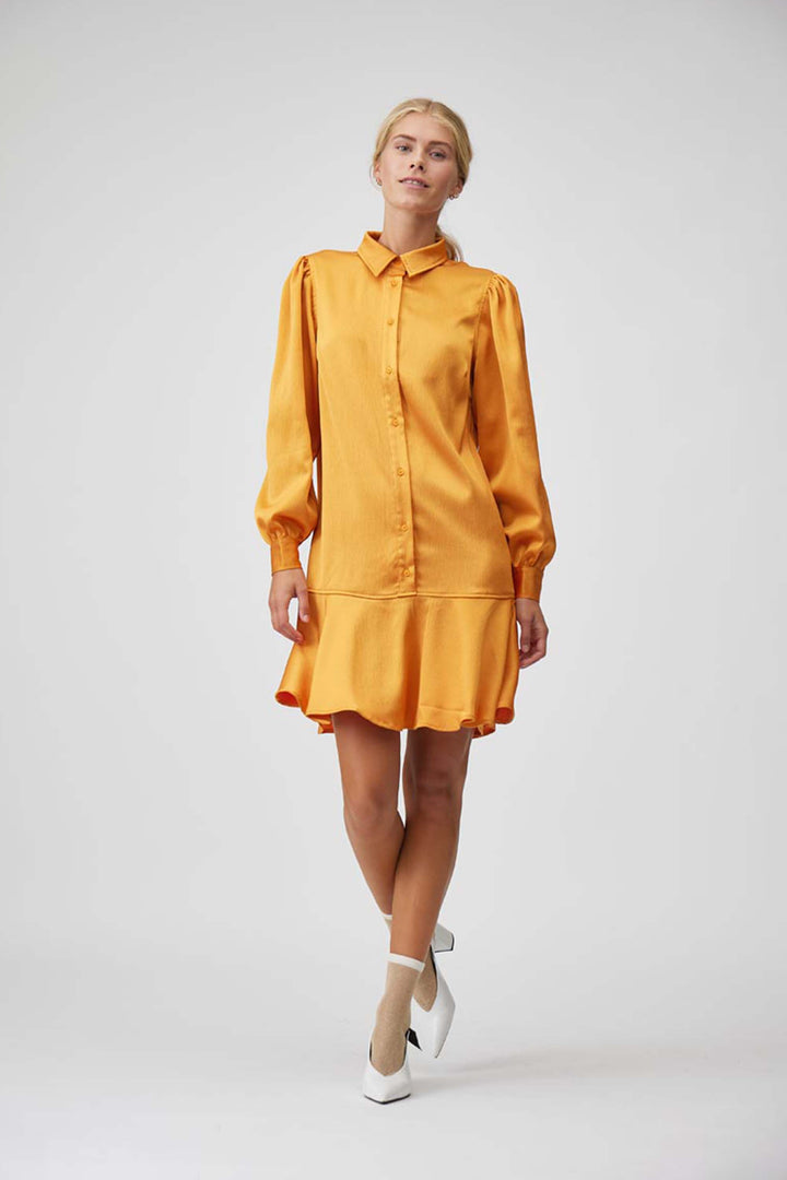 A-VIEW Ramia Midi Dress Orange