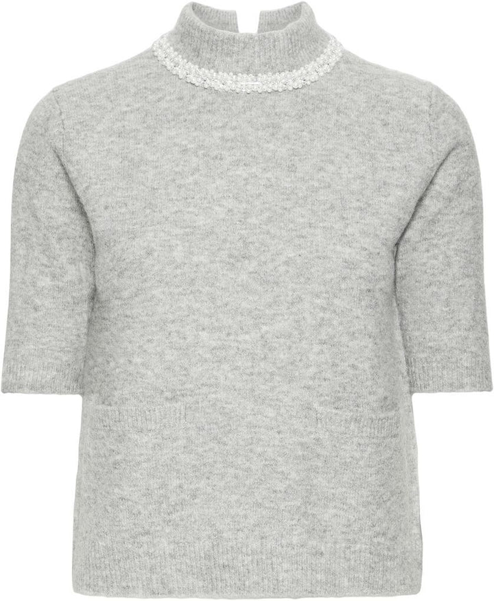 ICHI IHmacon SS Grey Melange