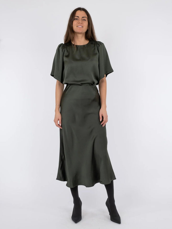 NEO NOIR Bovary Skirt Dark Green