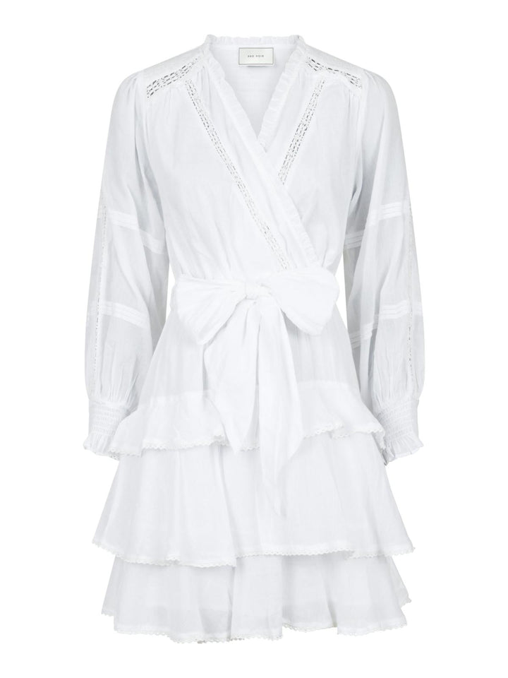 NEO NOIR Ada S Voile Dress White